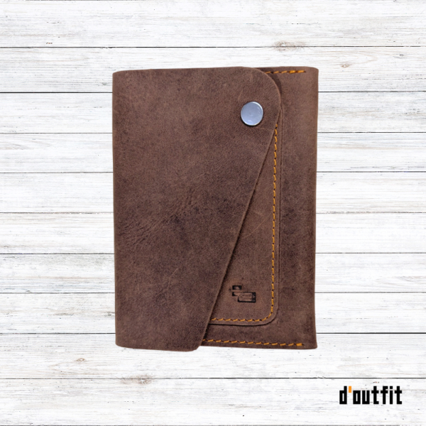 Front Pocket Wallet - Crazy Horse Genuine Leather