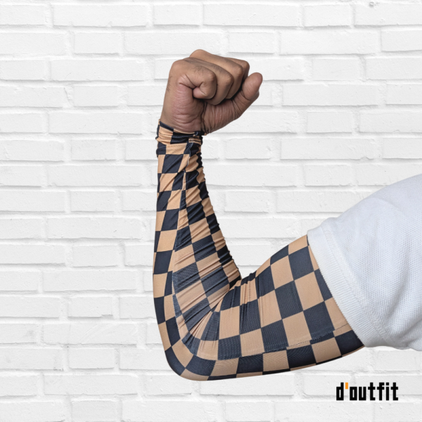 Hand Sleeves - Chess Print